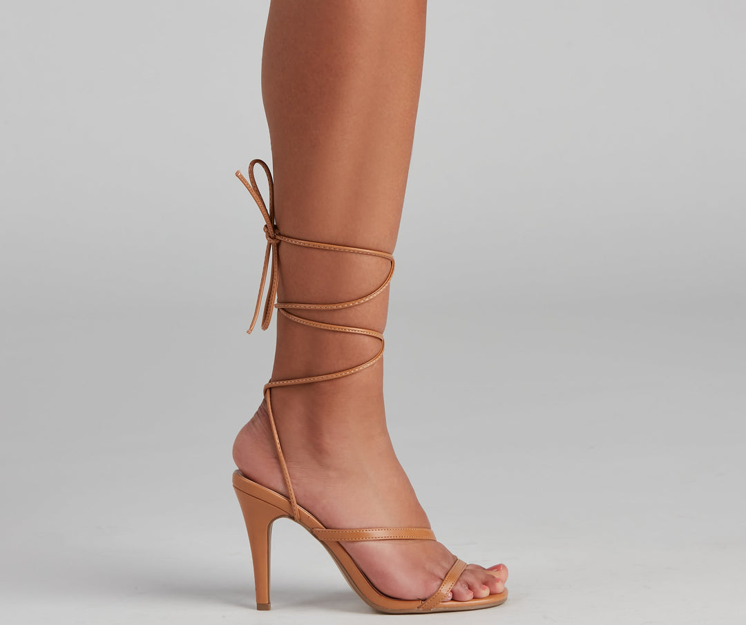 Zo Klasse Veterschoenen met Stiletto Hak