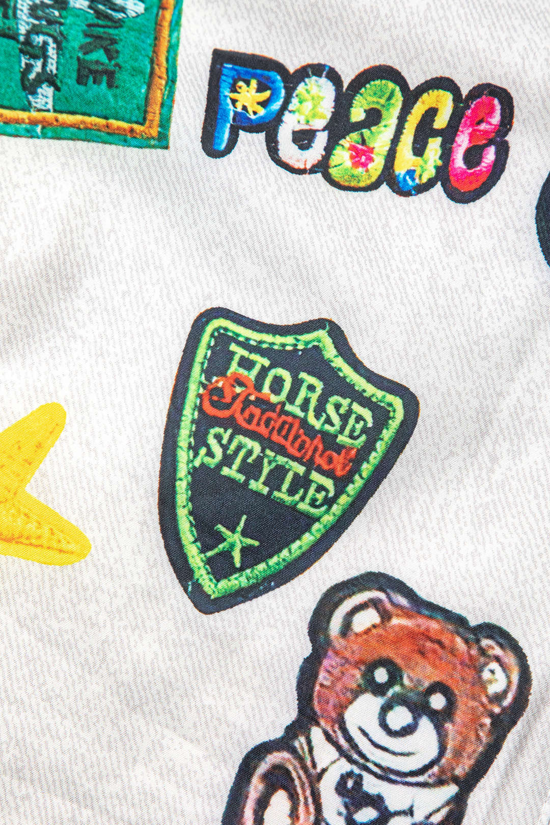 Yelena - Trendy Knoop Voorkant Gedrukt Dames Cropped Shirt