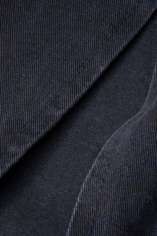 Wrap Split Denim Midi Rok