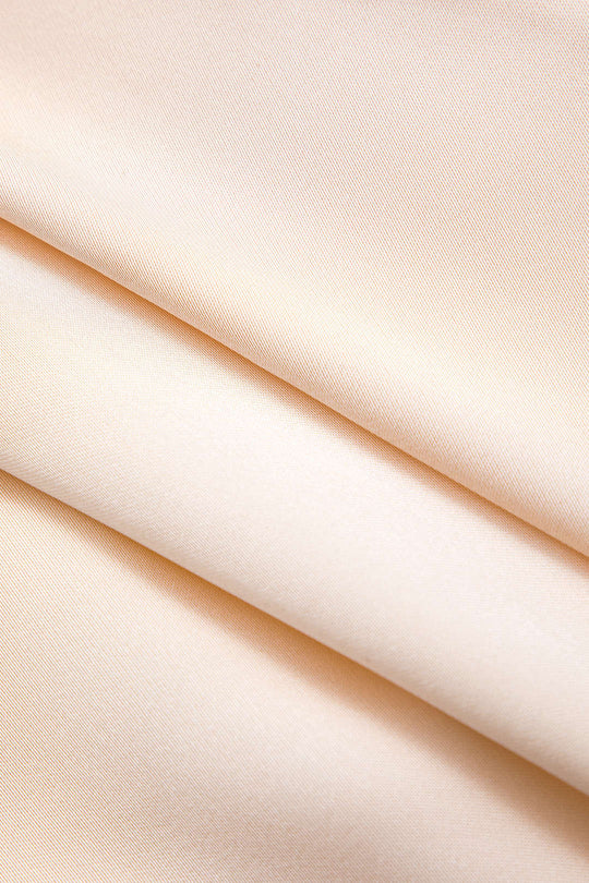 Beatrix - Tijdloze Gerimpelde Satijnen Dames Langemouwen Shirt