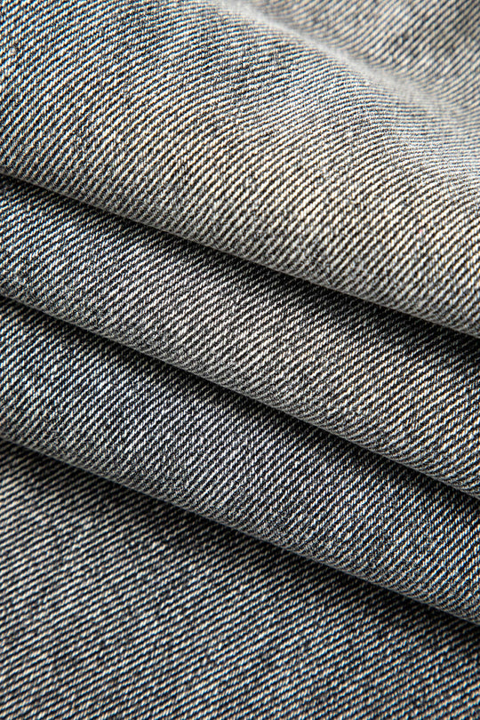 Asymmetrische Taille Rechte Jeans