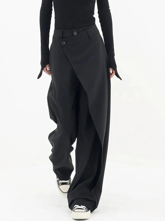 Amber - Moeiteloze Elegant Vrouwen Baggy Broek