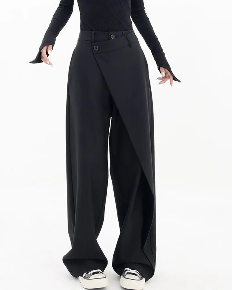 Amber - Moeiteloze Elegant Vrouwen Baggy Broek