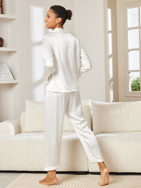Alarice - Elegante Knop-Up Dames Pyjama Set