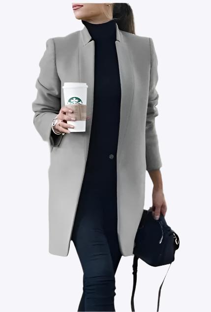 Adele - Tijdloze Winter Chic Damesmode Jas