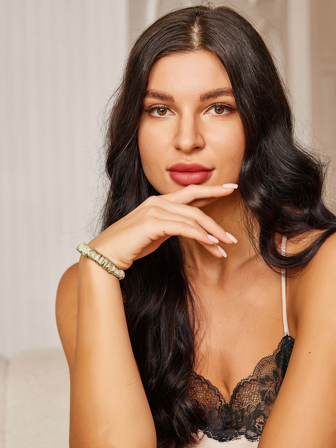 Arabelle - Delicate Stretch Design Vrouwen Scrunchie