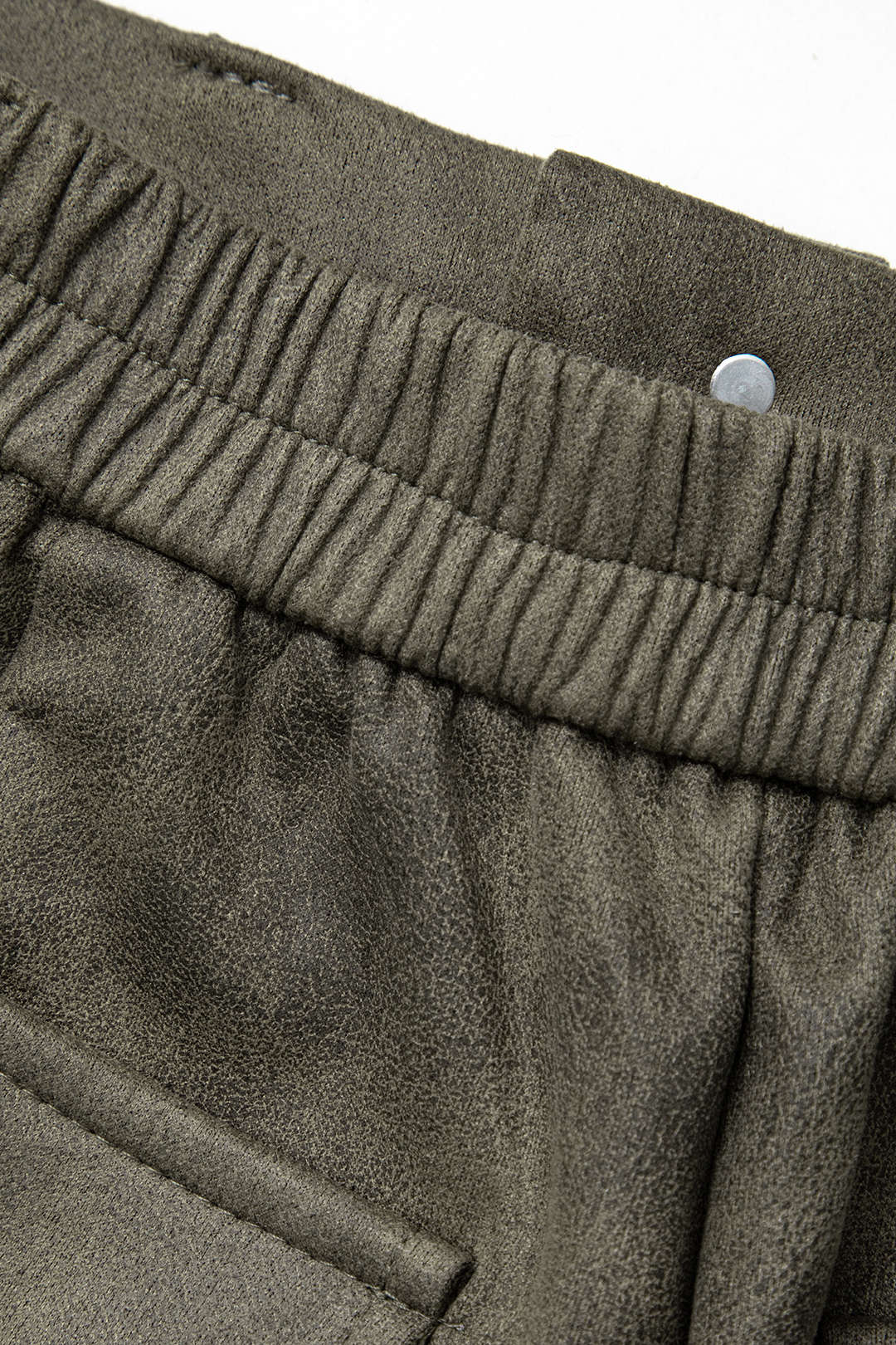 Blanca - Trendy Suede Touch Dames Cargo Broek