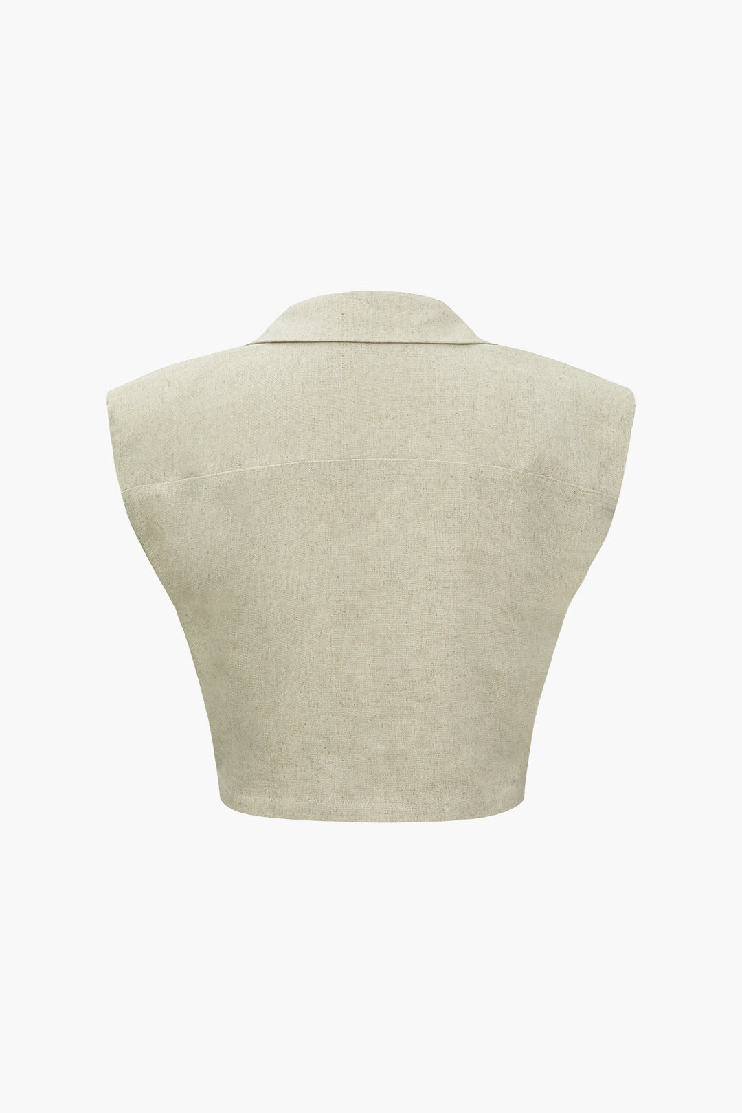 Xavia - Stijlvolle Twist Hem Mouwloze Top voor Dames