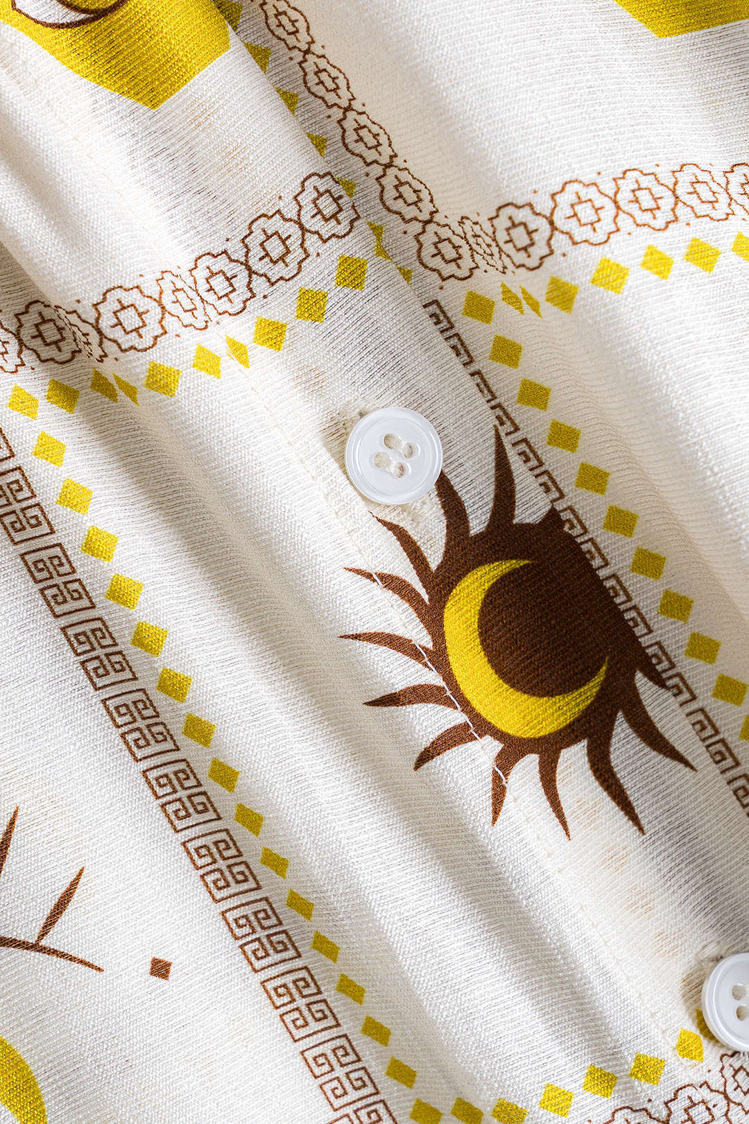 Yoana - Opvallende Geometrische Galaxy Vrouwen Strik Voor Lange Mouwen Shirt