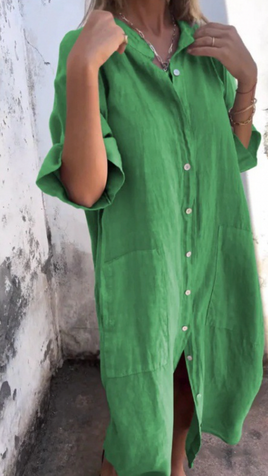 Ainsley - Moeiteloze Boho Elegantie Dames Zomerjurk