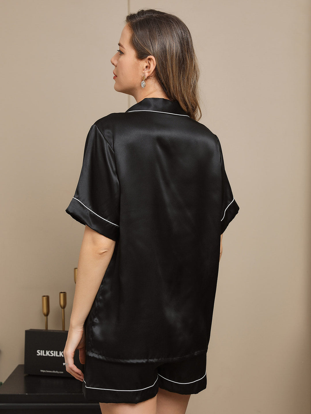 Anastasie - Elegante Nacht Comfort Dames Pyjama Korte Set