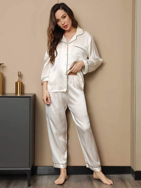Audrina - Premium Morus Relaxatie Dames Pyjama Set