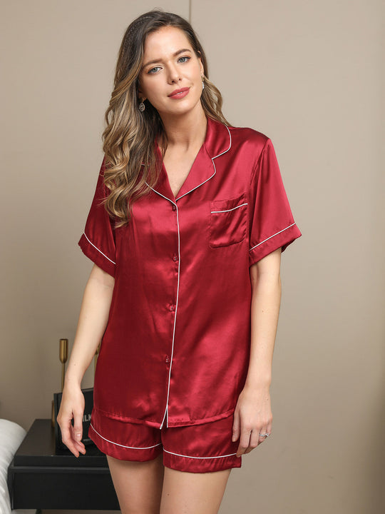 Anastasie - Elegante Nacht Comfort Dames Pyjama Korte Set
