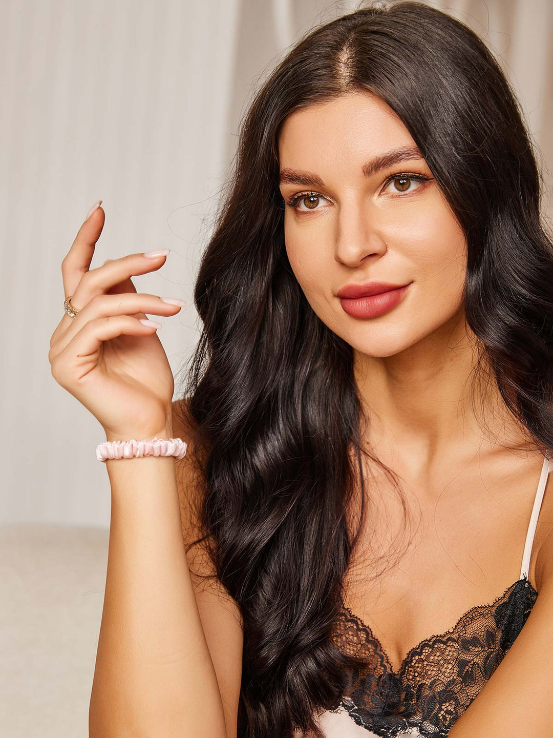 Arabelle - Delicate Stretch Design Vrouwen Scrunchie