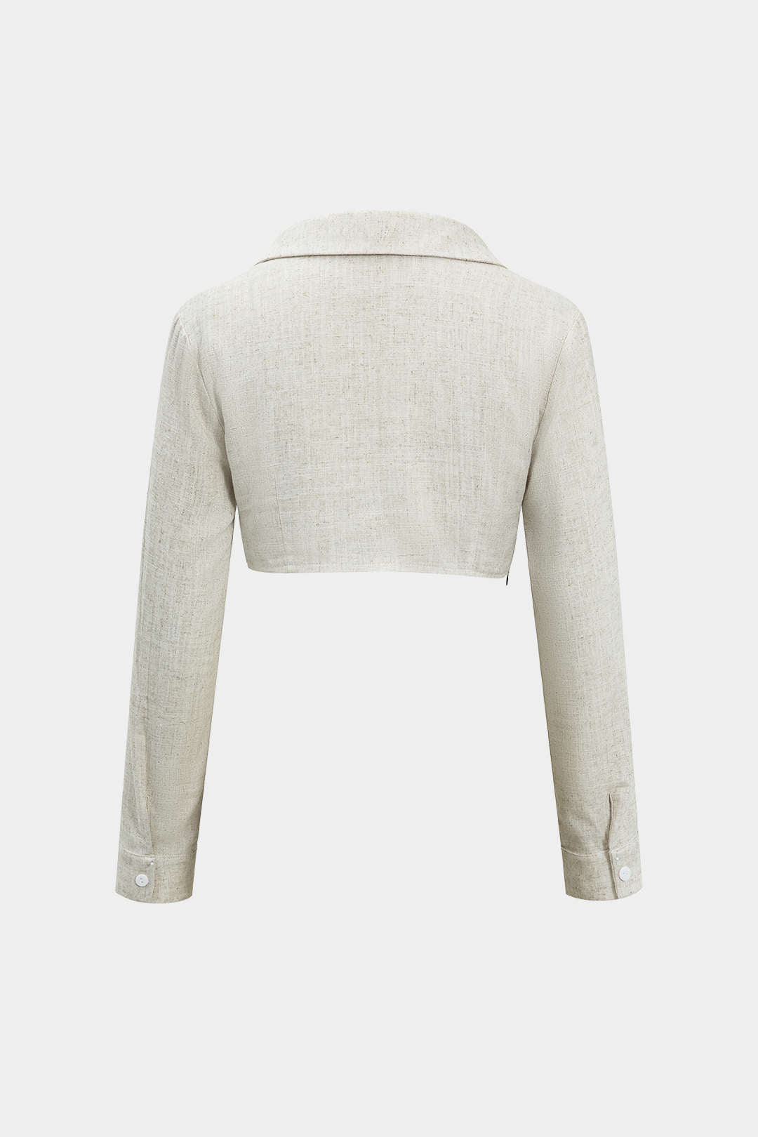 Yasmine - Moderne en Chique Vrouwen Kleurblok Gerimpeld Shirt