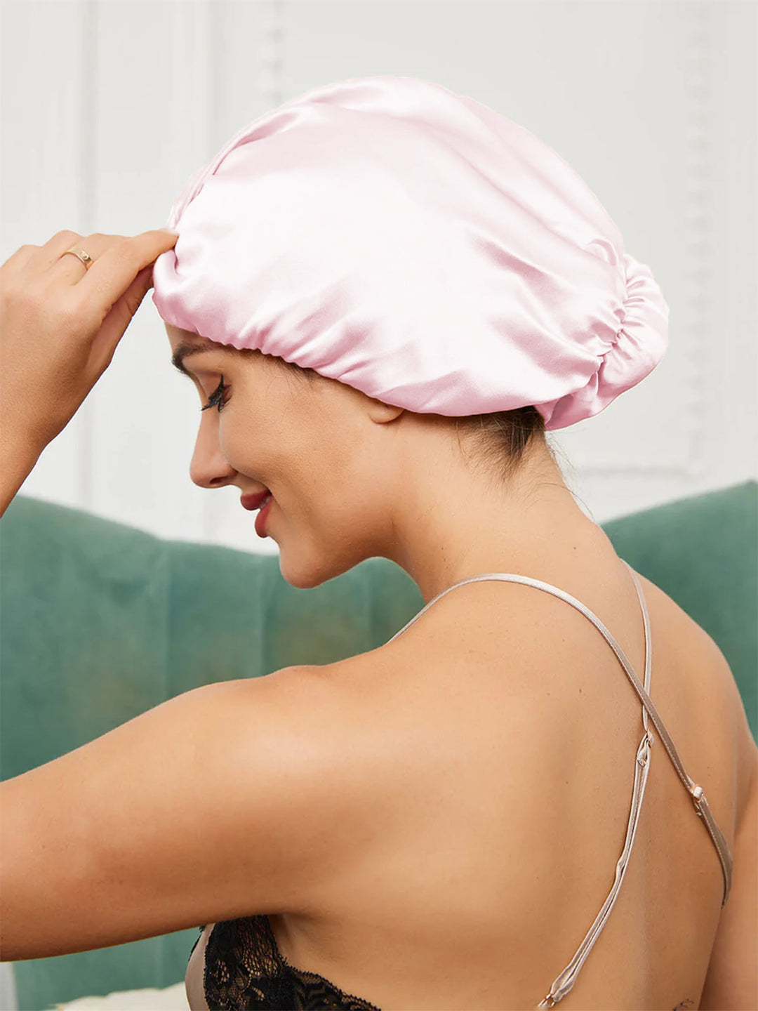 Adira - Comfort Stretch Satijnen Dames Nacht Turban