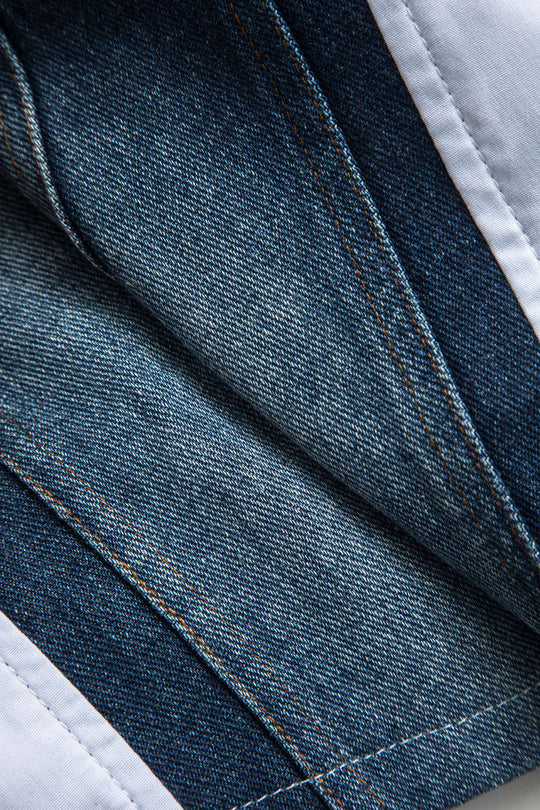 Winnie - Uniek ontwerp met klokmouwen voor dames denim shirt