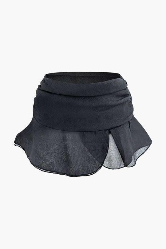 Zinnia - Klassiek Knopen Ontwerp Dames Mini Rok Set