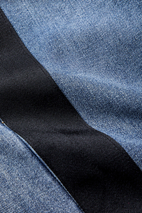 Vlinderstrik Patchwork Pocket Jeans