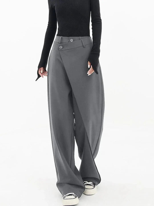 Amber - Moeiteloze Elegant Vrouwen Baggy Broek