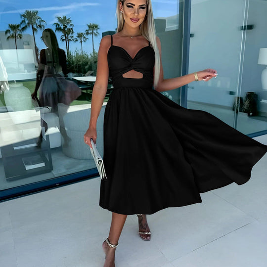 VITA - Stijlvolle Midi-Jurk