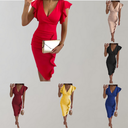 Yrsa - Zomerjurk met Bloemenpatroon