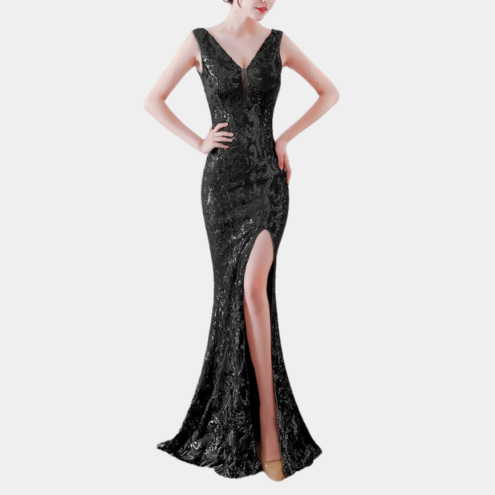 Vien - Elegante Damesjurk met Kant