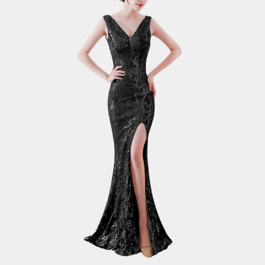 Vien - Elegante Damesjurk met Kant