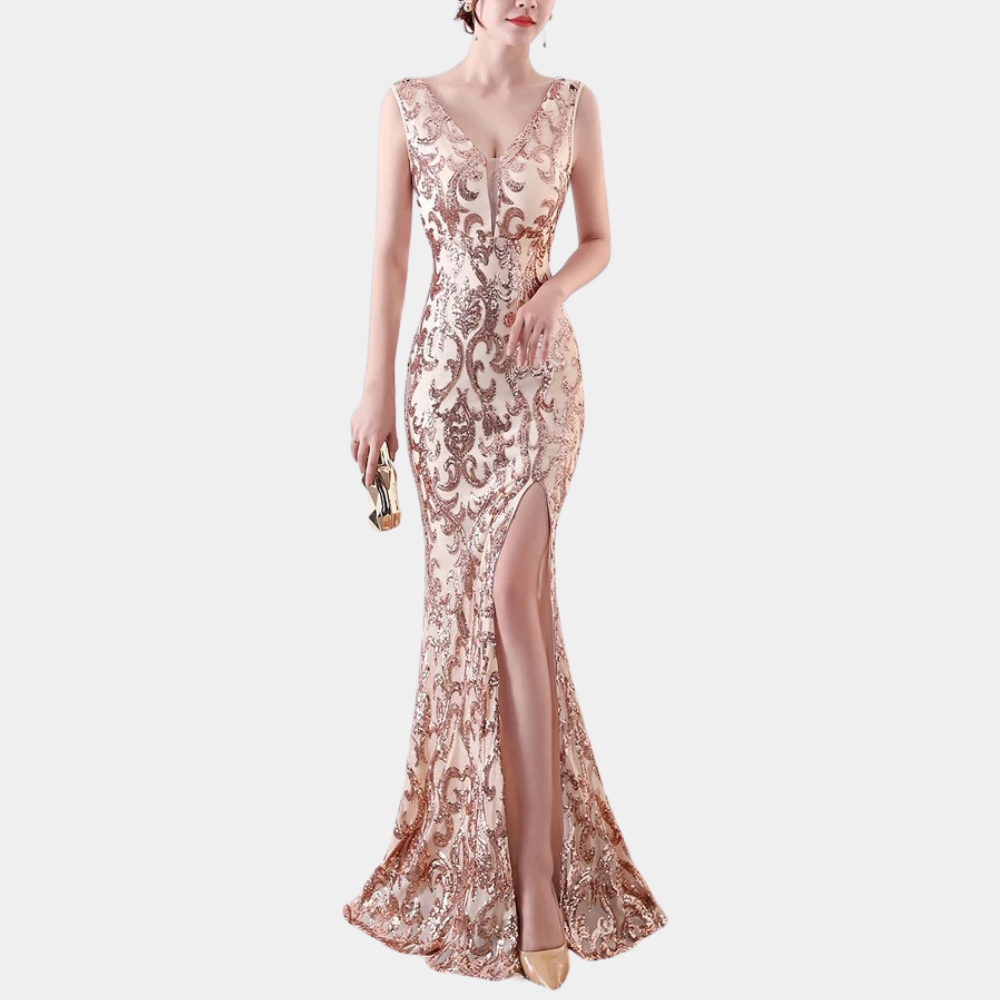 Vien - Elegante Damesjurk met Kant