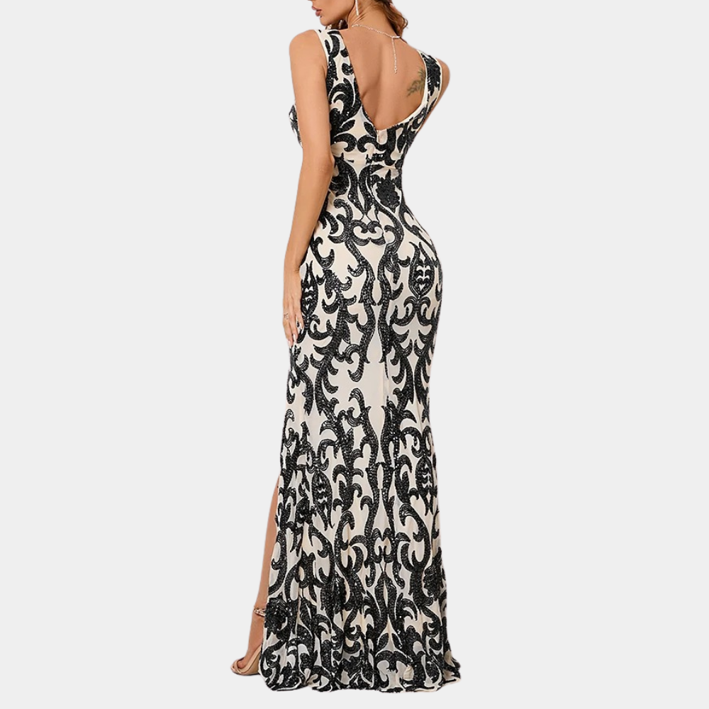 Vien - Elegante Damesjurk met Kant