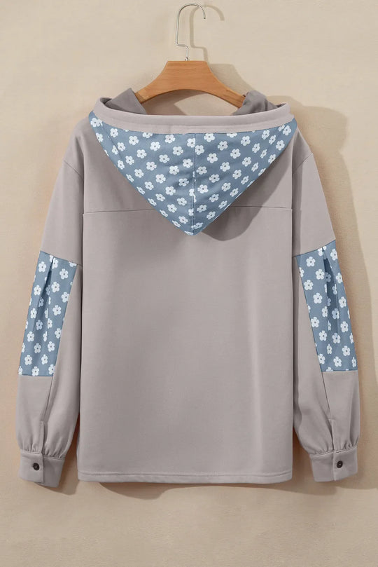 Trekkoord Ster Lange Mouw Hoodie | Casual & Comfortabel | Speelse Streetwear Look