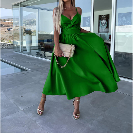 VITA - Stijlvolle Midi-Jurk