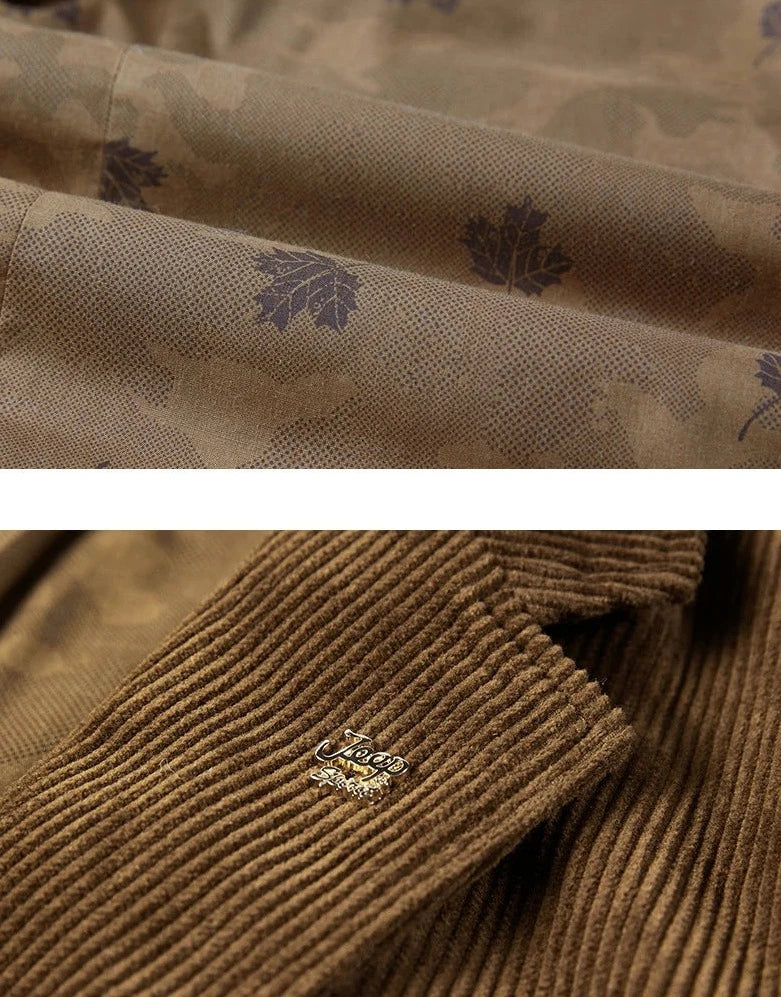 Austin | Cord-Blazer voor Heren – Klassieke Elegantie in Bruin