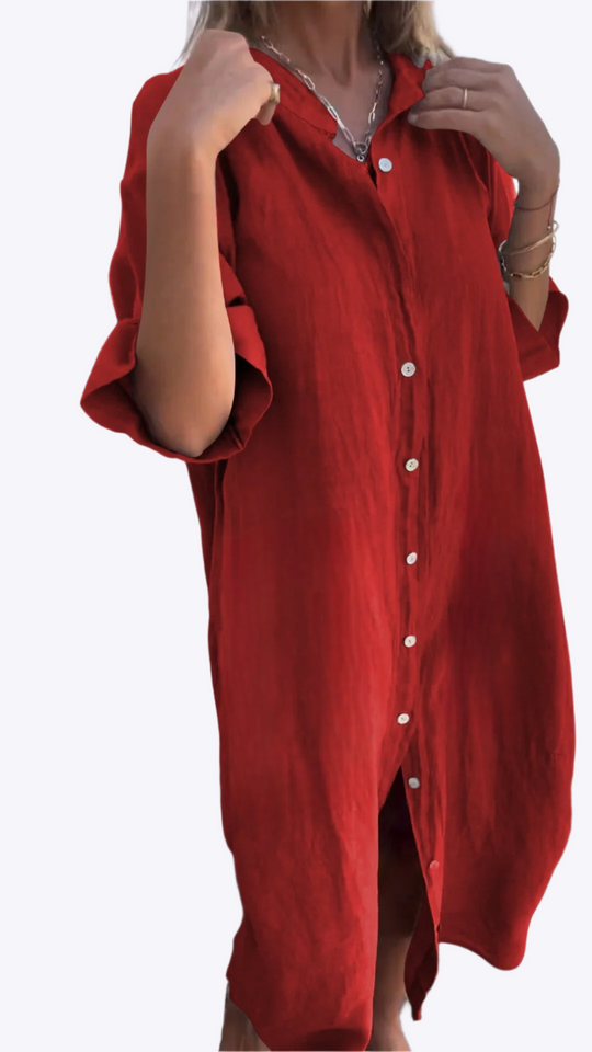 Ainsley - Moeiteloze Boho Elegantie Dames Zomerjurk