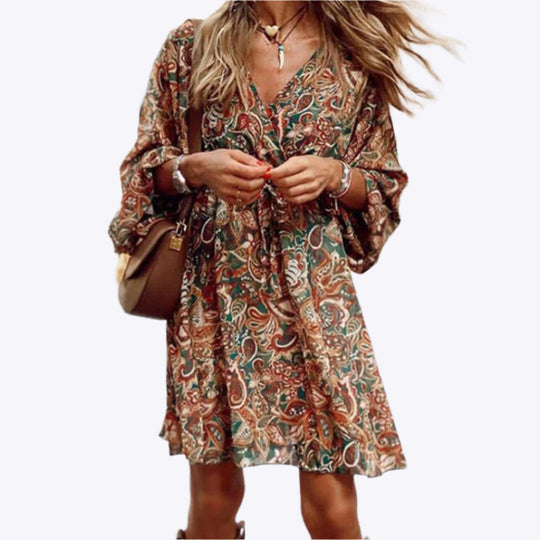 Aurelia - Licht & Luchtig Vrouwen Mini Jurk