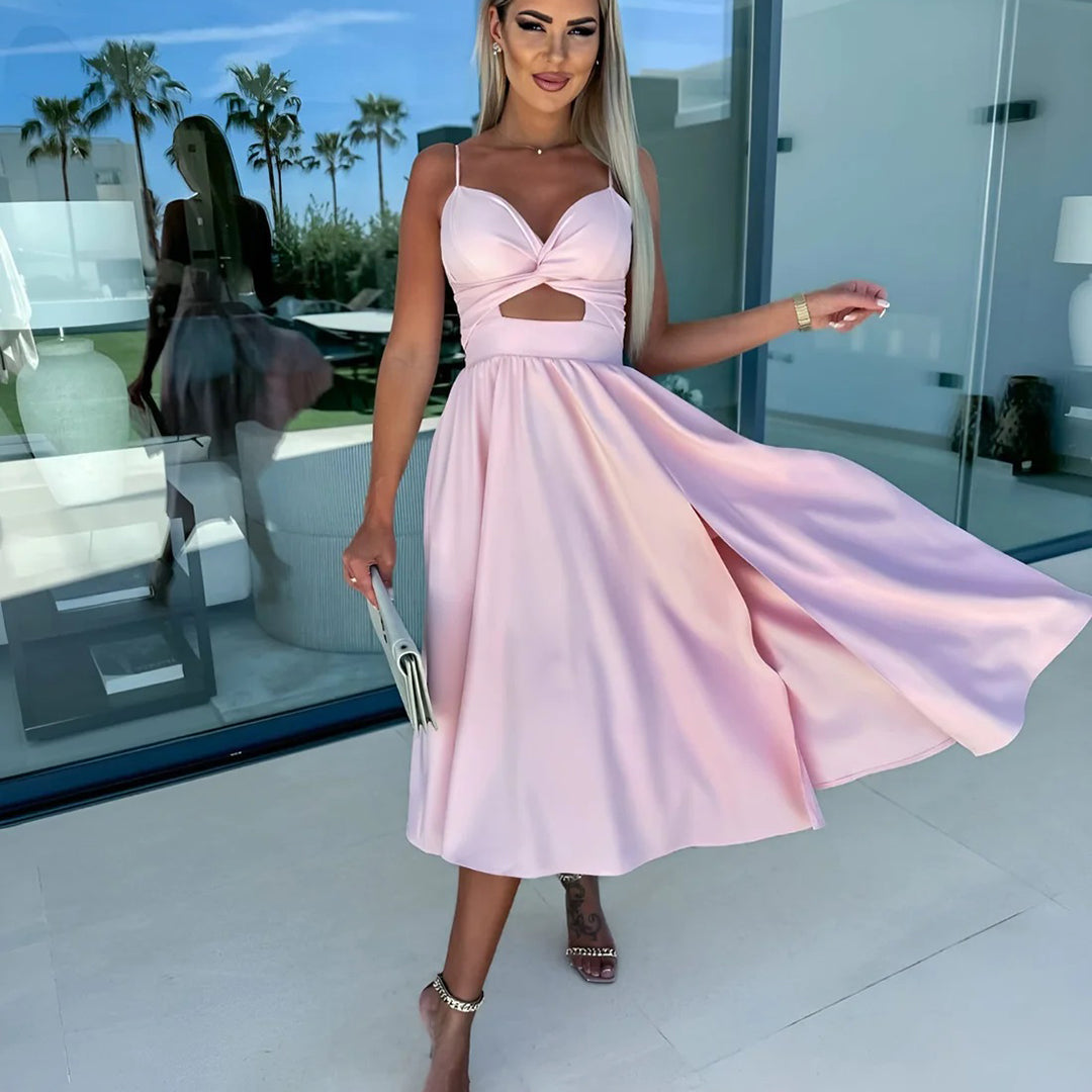 VITA - Stijlvolle Midi-Jurk