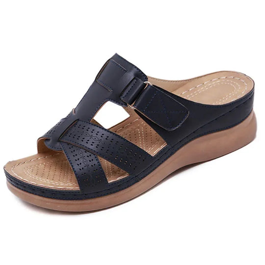 Orthopedische Leren Sandalen – Ademend en Comfortabel