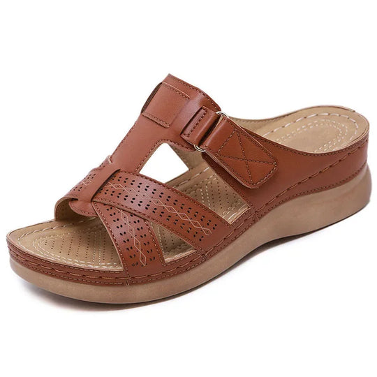 Orthopedische Leren Sandalen – Ademend en Comfortabel