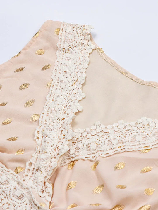 Zomer Maxi Jurk met Kantdetails