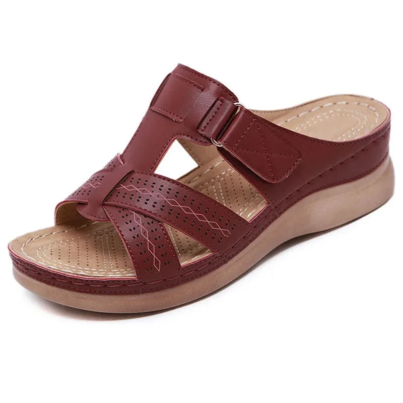 Orthopedische Leren Sandalen – Ademend en Comfortabel