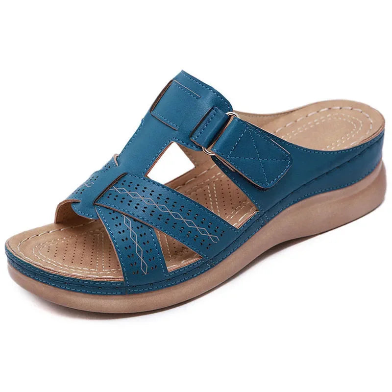 Orthopedische Leren Sandalen – Ademend en Comfortabel