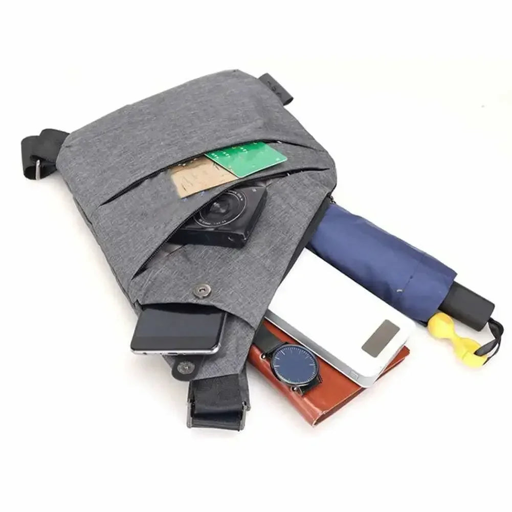 Anti-diefstal Sling Schoudertas | Waterdichte Crossbody Rugzak | Compacte Reistas voor Mannen en Vrouwen