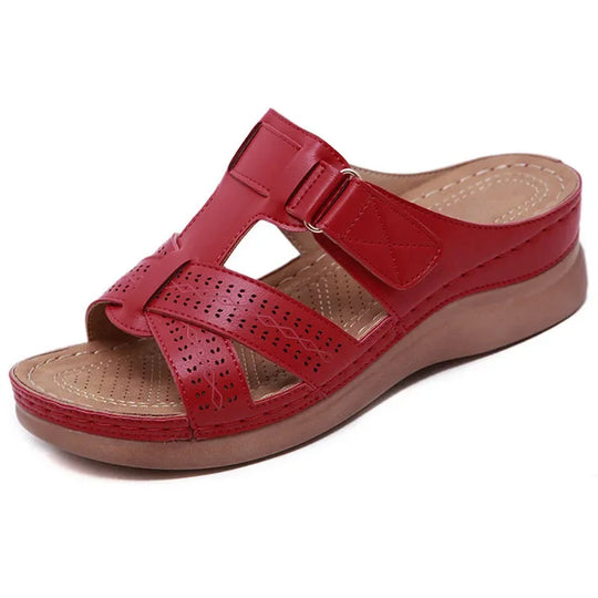 Orthopedische Leren Sandalen – Ademend en Comfortabel