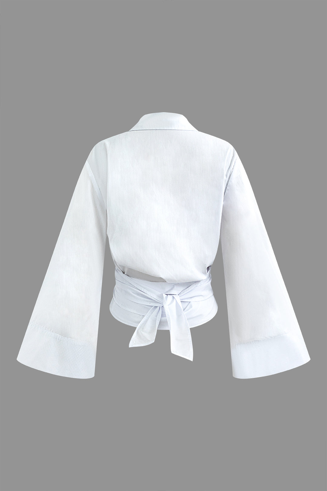 Zelina - Vrouwenshirt met Vrouwelijk Wrap Ontwerp