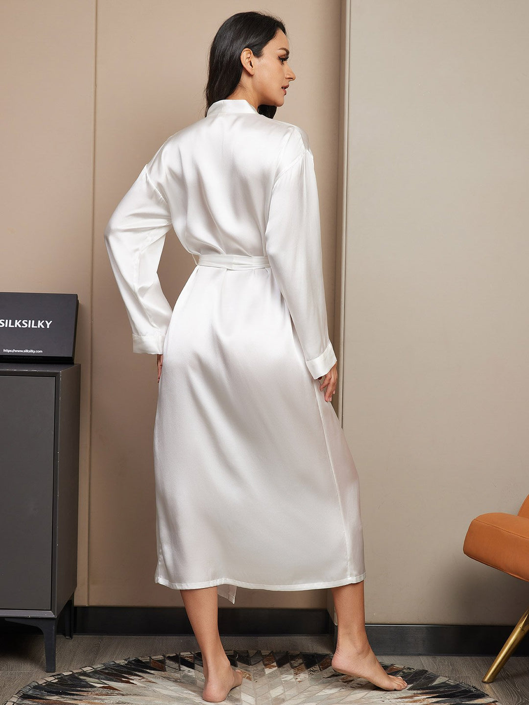 Ariella - Chique Draperende Silhouet Dames Badjas