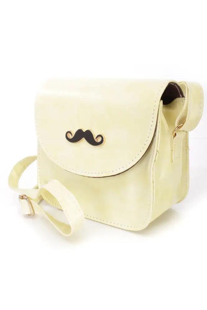 Baby Gele Snor Hangertje Nepleren Mini Handtas