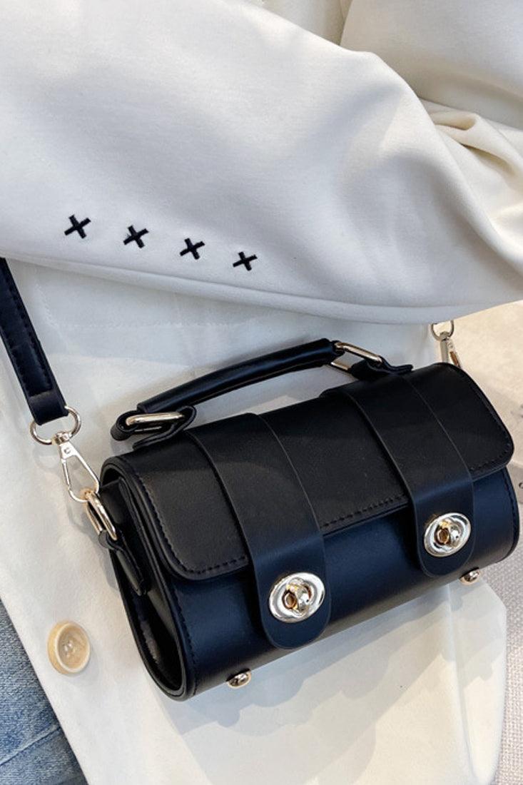 Zwarte Gouden Crossbody Mini Handtas