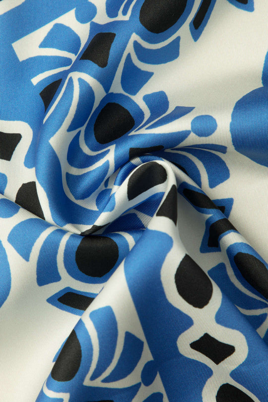 Whitney - Uniek Gedrukt Pocket Dames Langs Mouw Shirt