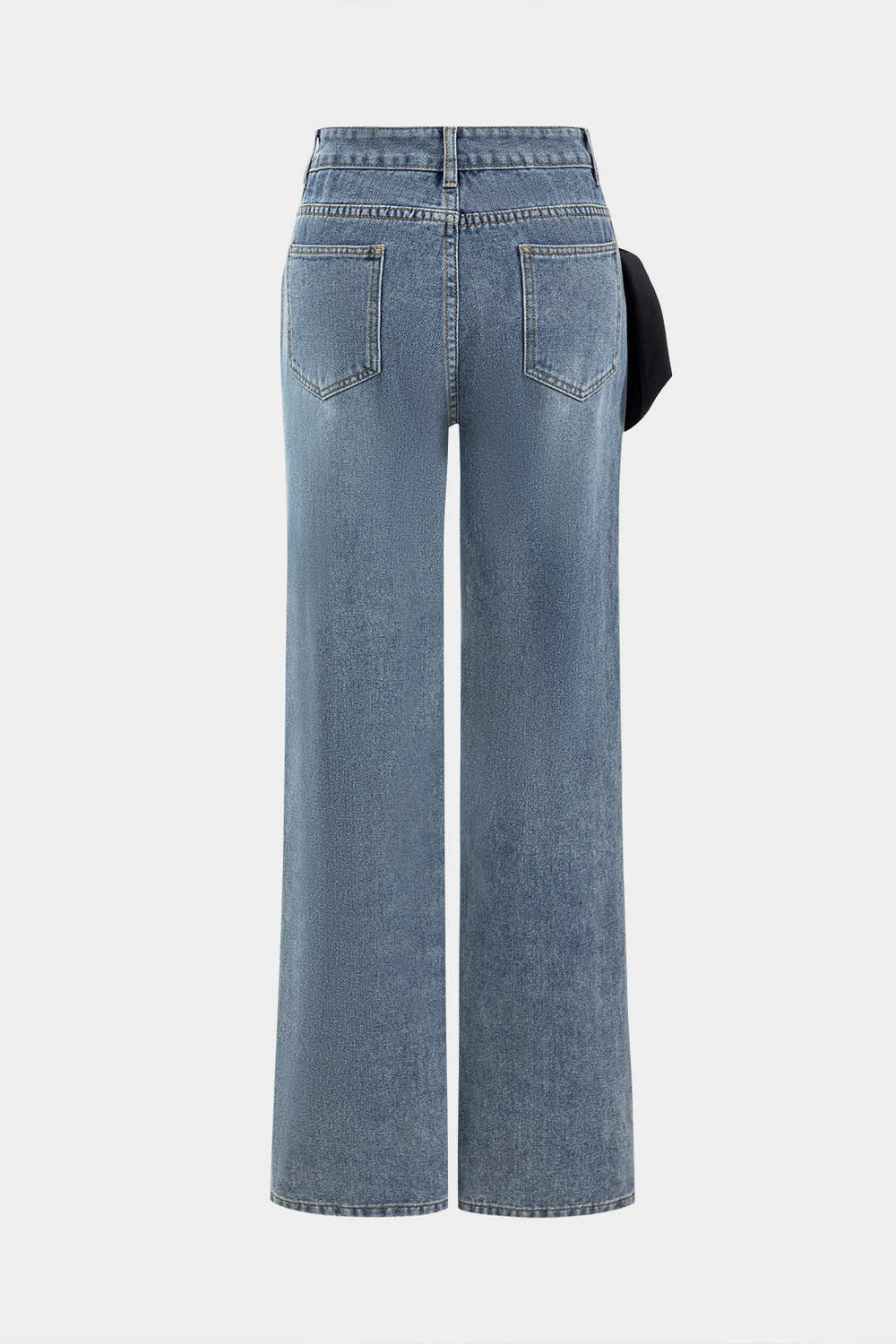 Vlinderstrik Patchwork Pocket Jeans