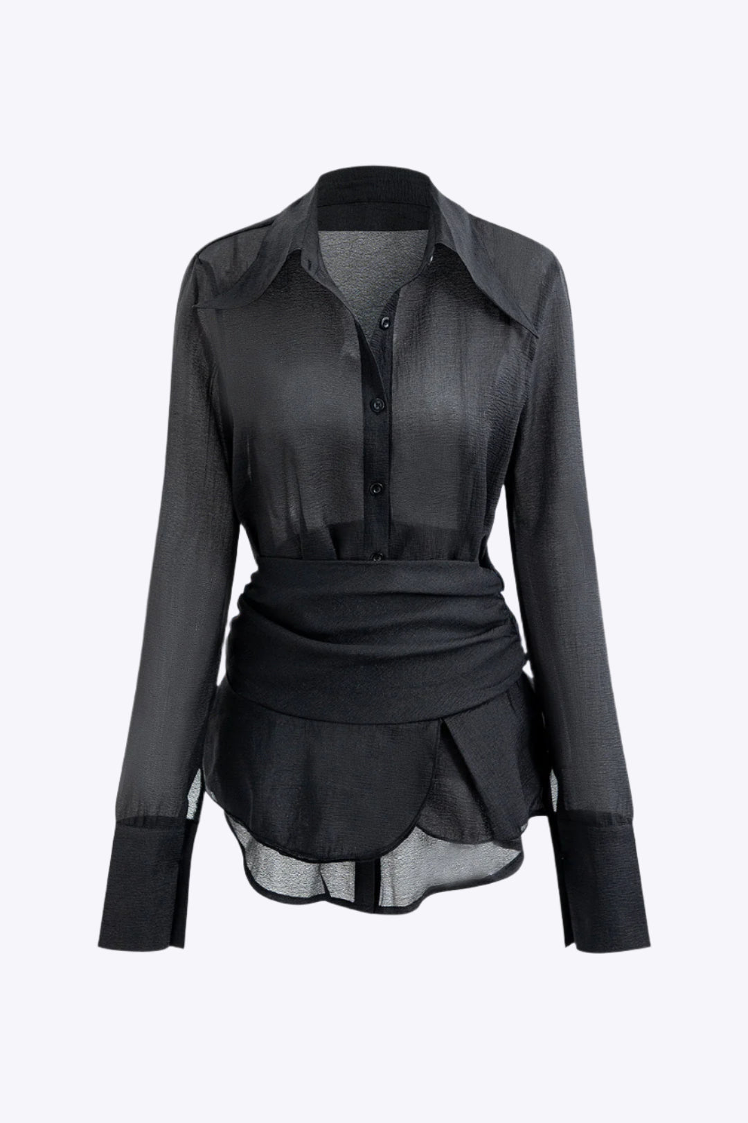 Zinnia - Klassiek Knopen Ontwerp Dames Mini Rok Set